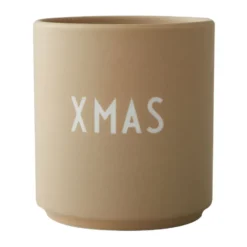 Design Letters favoritkopp 25 cl, Xmas-beige
