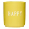 Design Letters favoritkopp 25 cl, Happy-yellow