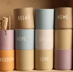 Design Letters favoritkopp 25 cl, Hope-light blue