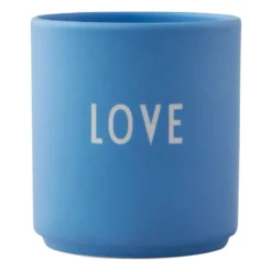 Design Letters favoritkopp 25 cl, Love-sky blue