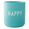 Design Letters favoritkopp 25 cl, Happy-aqua blue