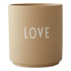 Design Letters favoritkopp 25 cl, Love-beige