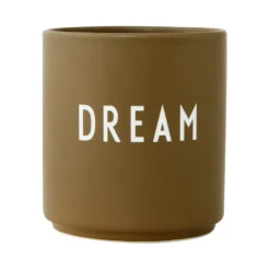 Design Letters favoritkopp 25 cl, Dream-olive