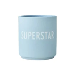 Design Letters favoritkopp 25 cl, Superstar (Blå)