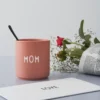 Design Letters favoritkopp 25 cl, Mom/Love-nude