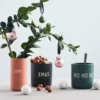 Design Letters favoritkopp 25 cl, Ho ho ho-dark green