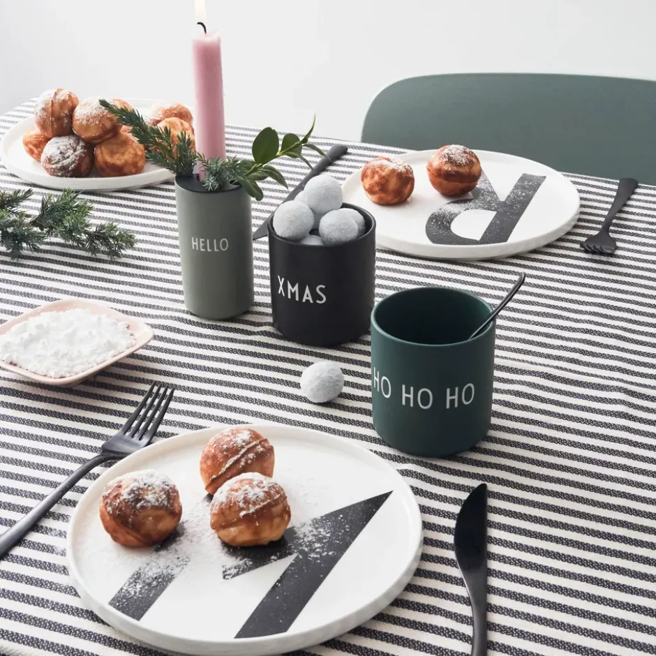 Design Letters favoritkopp 25 cl, Ho ho ho-dark green