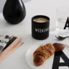 Design Letters favoritkopp 25 cl, Weekend-black