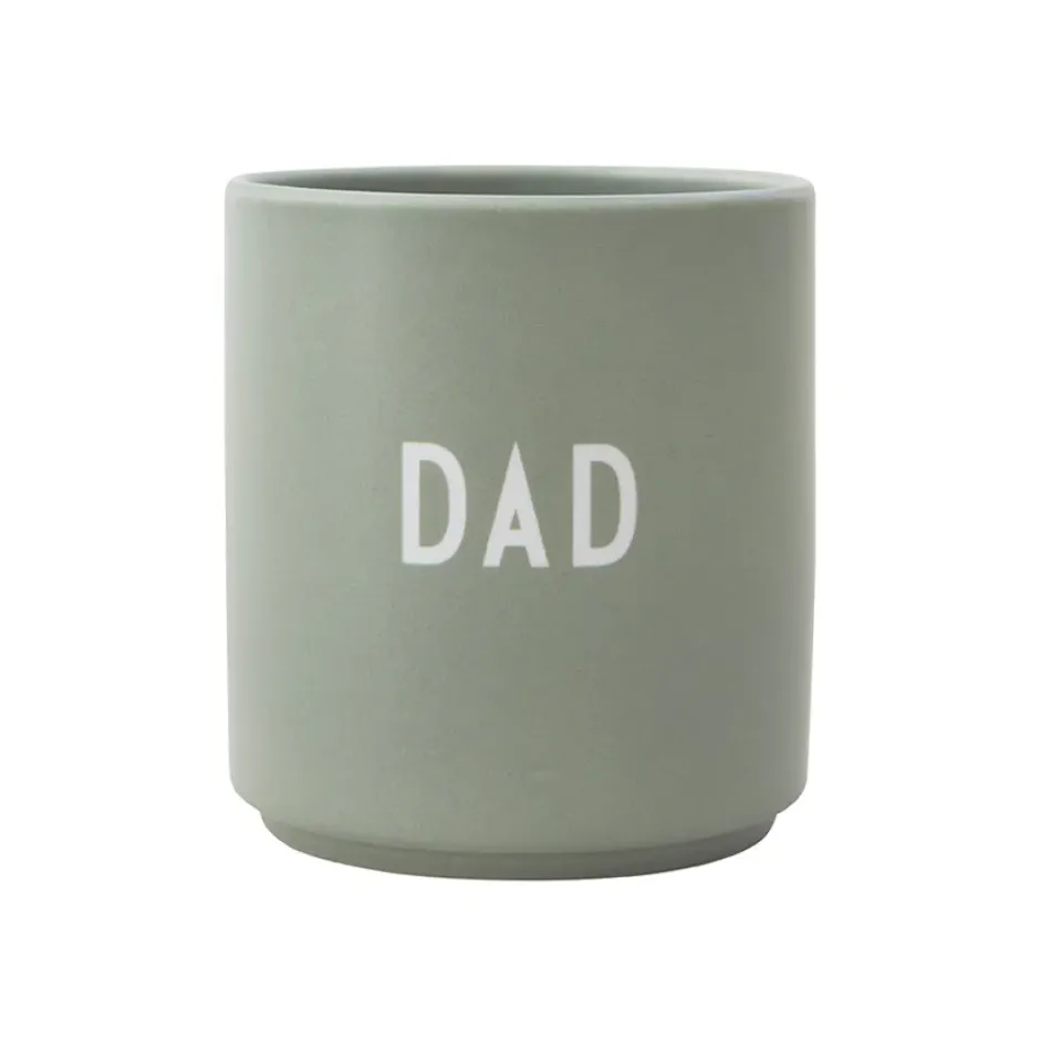 Design Letters favoritkopp 25 cl, Dad/Love-green