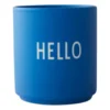 Design Letters favoritkopp 25 cl, Hello-cobalt blue