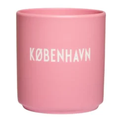 Design Letters favoritkopp Danish Words 25 cl, København-pink