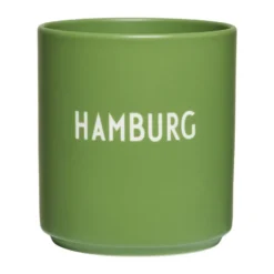 Design Letters favoritkopp German Collection 25 cl, Hamburg-green