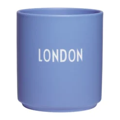 Design Letters favoritkopp International 25 cl, London-blue