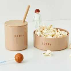 Design Letters favoritkopp mini, Love (beige)