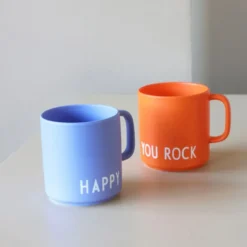 Design Letters favoritkopp med handtag 25 cl, Pale