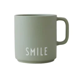 Design Letters favoritkopp med handtag 25 cl, Smile