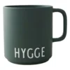 Design Letters favoritkopp med handtag 25 cl, Hygge-dark green