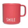 Design Letters favoritkopp med handtag 25 cl, Red