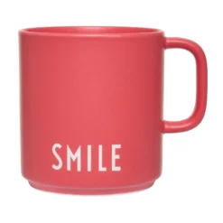 Design Letters favoritkopp med handtag 25 cl, Red