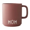 Design Letters favoritkopp med handtag 25 cl, Ash rose