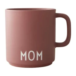 Design Letters favoritkopp med handtag 25 cl, Ash rose