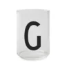 Design Letters glas, G