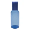 Design Letters glaskaraff tub 1 L, Blue-milky blue