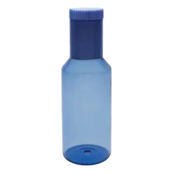 Design Letters glaskaraff tub 1 L, Blue-milky blue