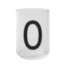 Design Letters glas, O