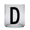 Design Letters Kids glas, D
