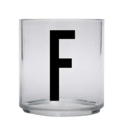 Design Letters Kids glas, F