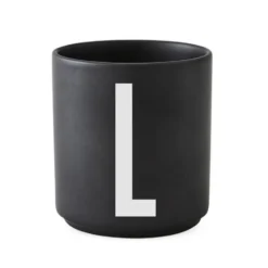 Design Letters kopp svart, L