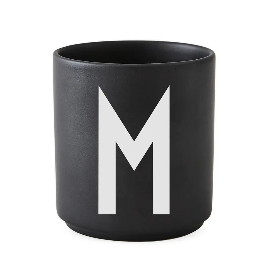 Design Letters kopp svart, M