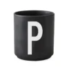 Design Letters kopp svart, P