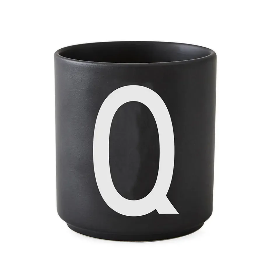 Design Letters kopp svart, Q