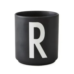 Design Letters kopp svart, R