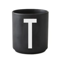 Design Letters kopp svart, T