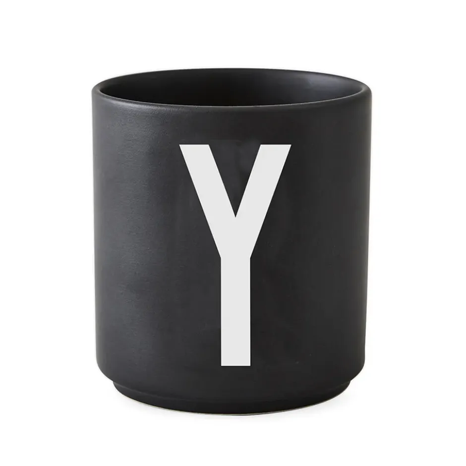 Design Letters kopp svart, Y