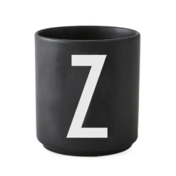 Design Letters kopp svart, Z