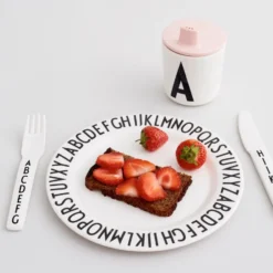 Design Letters lock till melaminkopp, Nude