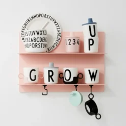Design Letters lock till melaminkopp, Nude