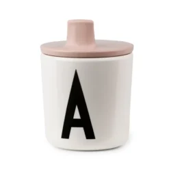 Design Letters lock till melaminkopp, Nude