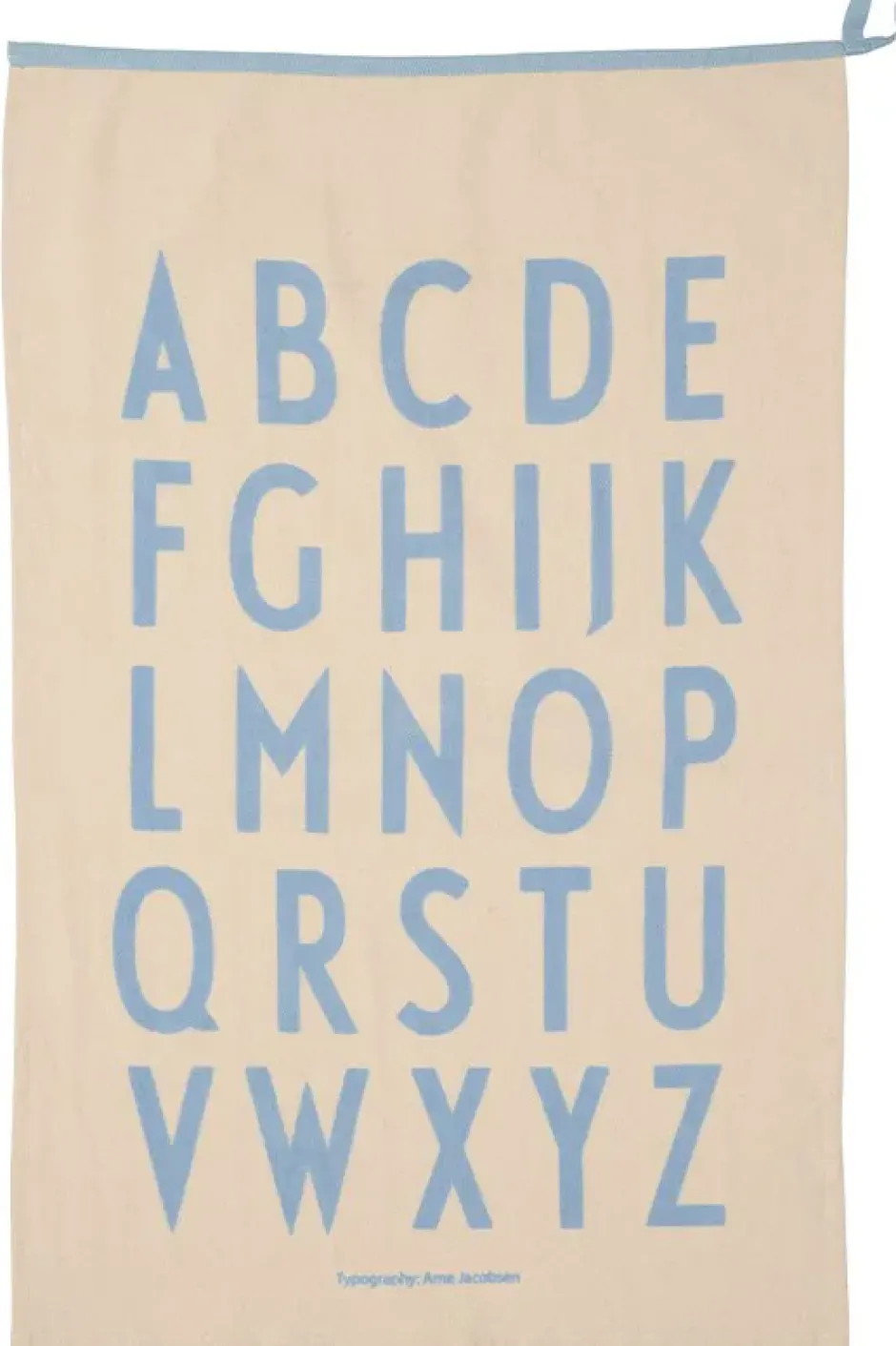 Design Letters Premium classic kökshandduk 50x70cm, ABC-blå