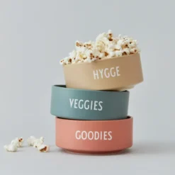 Design Letters snacksskål Ø12 cm, Hygge