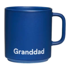 Design Letters VIP favoritkopp med handtag 25 cl, Granddad-midnight blue