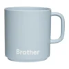 Design Letters VIP favoritkopp med handtag 25 cl, Brother-light blue