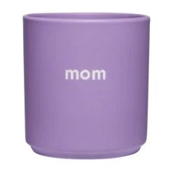 Design Letters VIP favoritkopp 25 cl, Lilac, Mom Collection