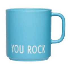 Design Letters VIP favoritkopp med handtag 25 cl, You rock