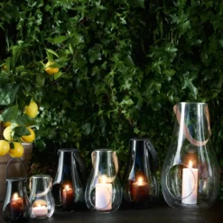 Design with Light ljuslykta smoke, 16 cm