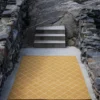 Diamond matta, Masala yellow/off white, 230x336 cm